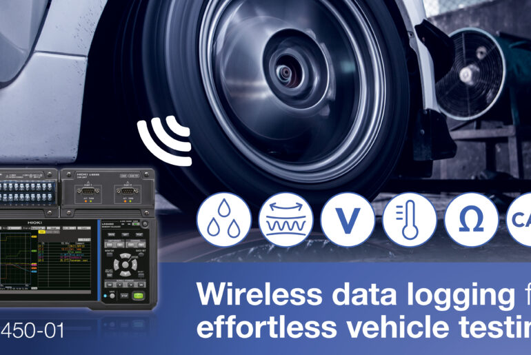 Wireless data logging for effortless vehicle testing