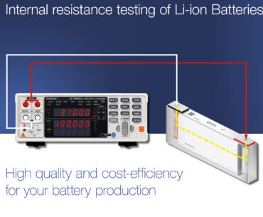 Internal resistance testing of LIBs