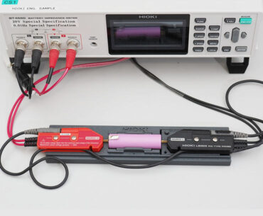 HIOKI battery measurements